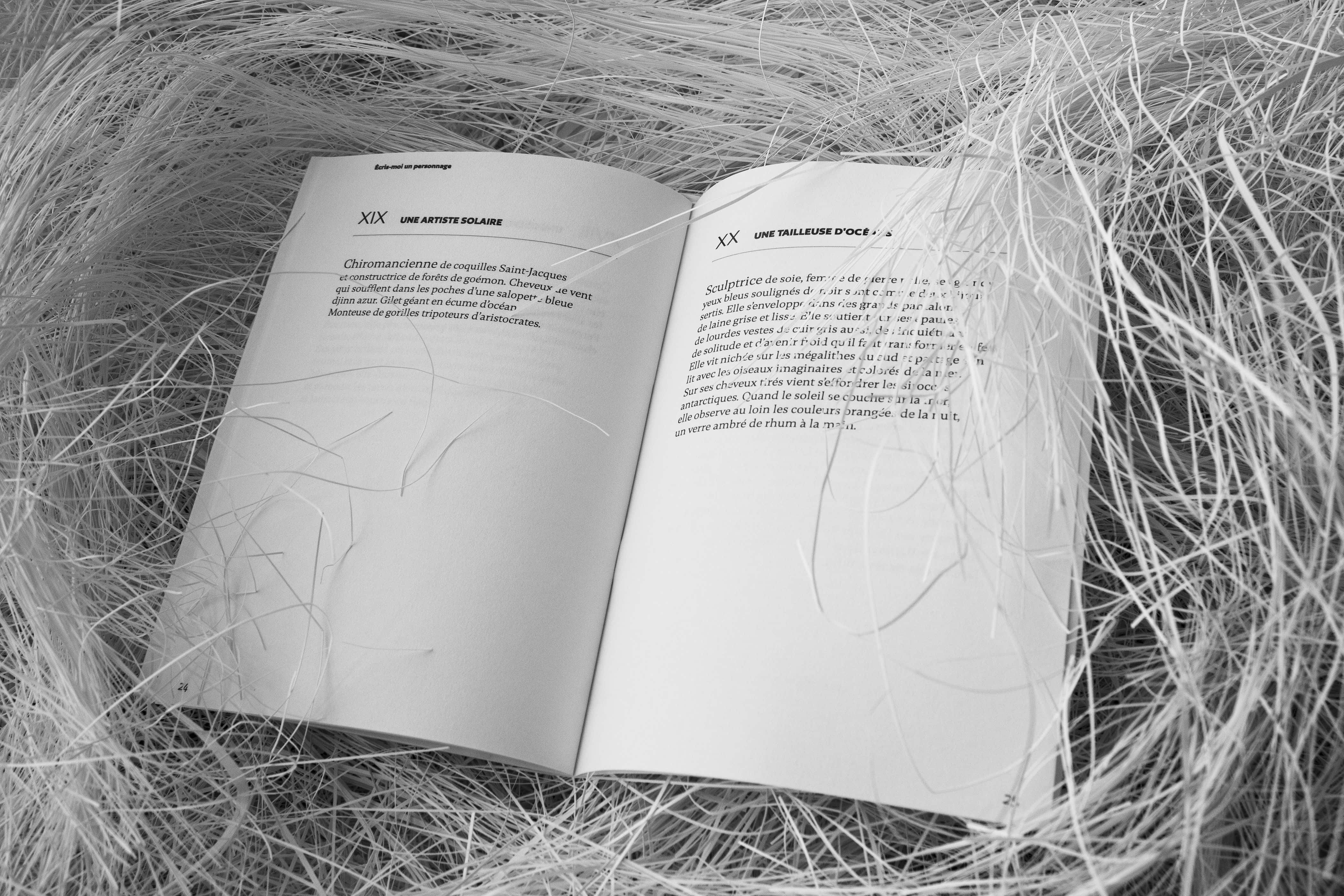 Écris-moi un personnage