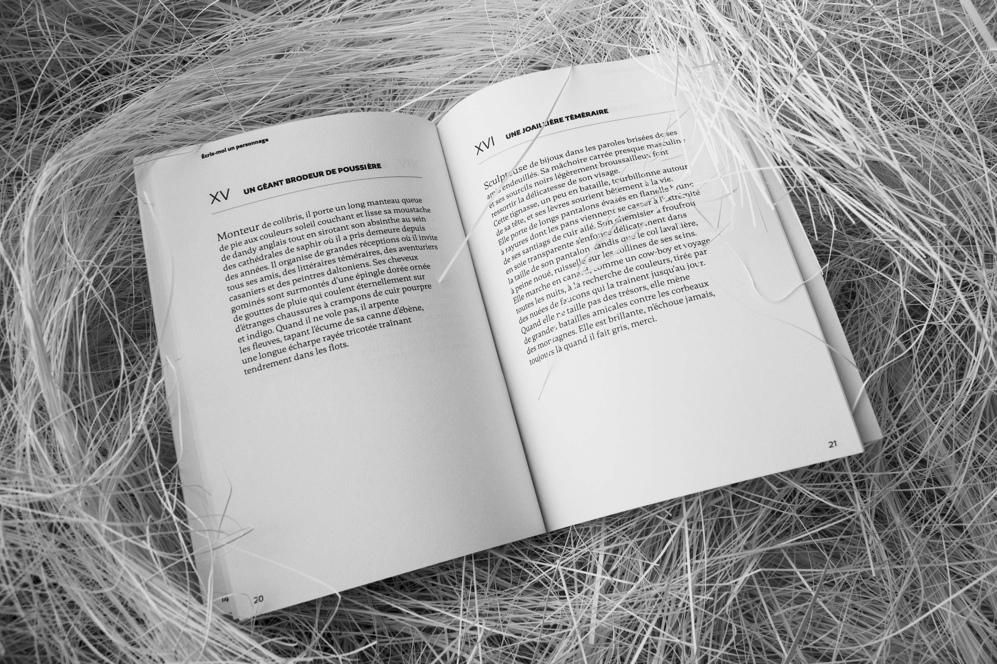 Écris-moi un personnage