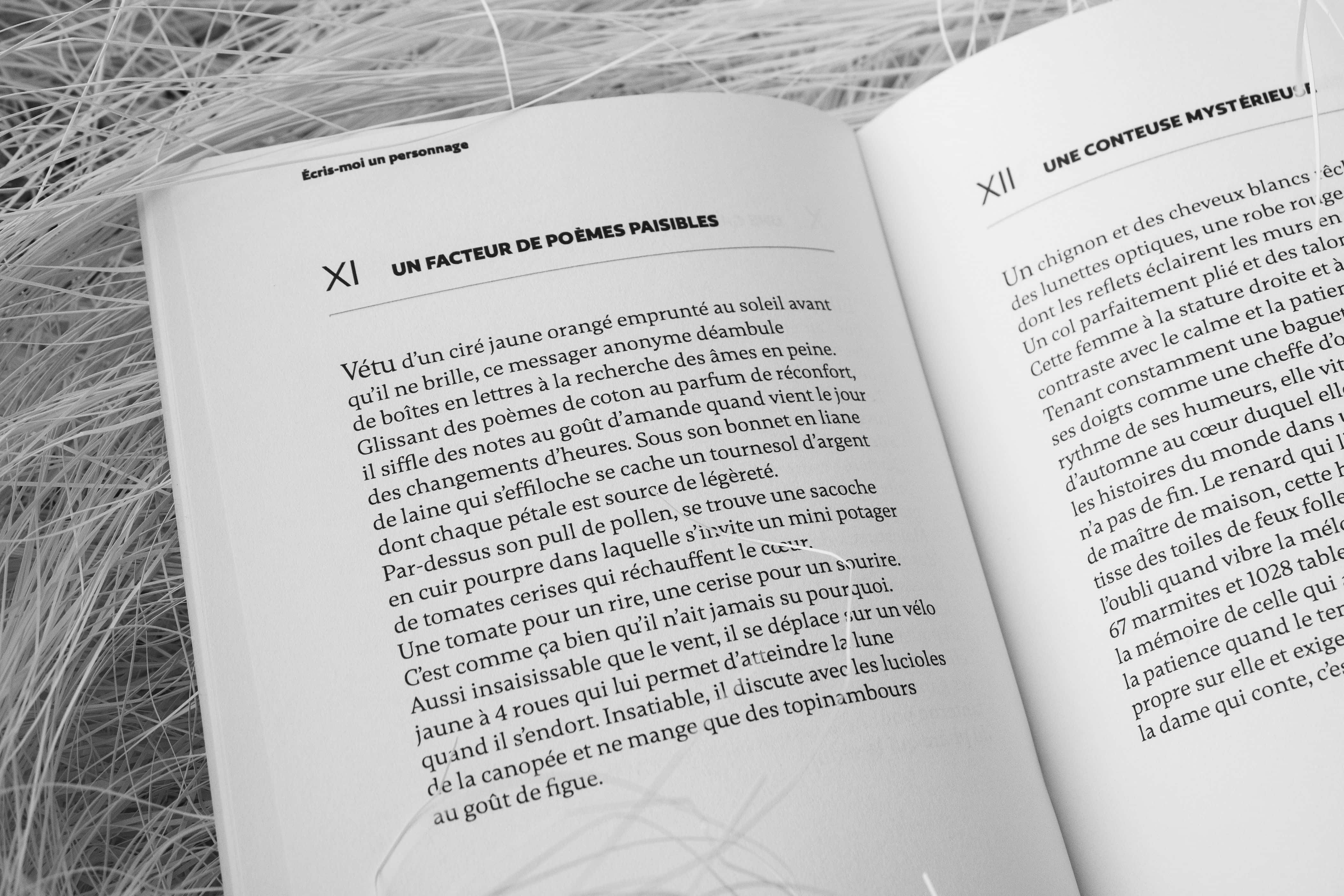 Écris-moi un personnage